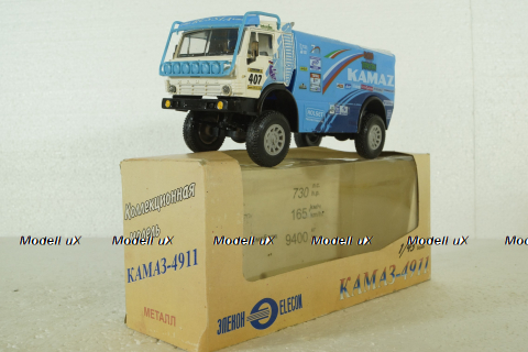 Камаз - 4911,  ралли Дакар №407, Элекон 1:43
