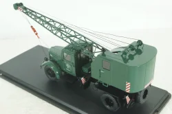 Маз-200 К-51, зеленый, автокран, SSM1165, SSM 1:43