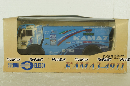Камаз - 4911,  ралли Дакар №407, Элекон 1:43