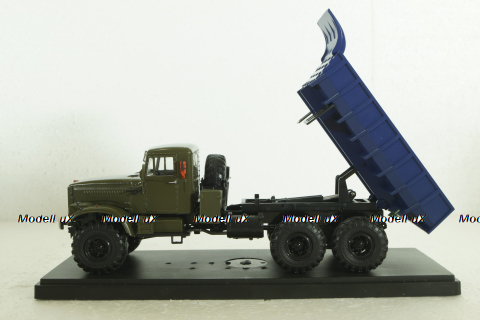 Краз-255Б 6x6 самосвал 1969, Автоистория 1:43