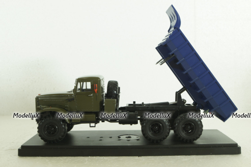 Краз-255Б 6x6 самосвал 1969, Автоистория 1:43