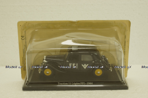 Citroen Traction 11 Legere FFI, 1944, Atlas 1:43