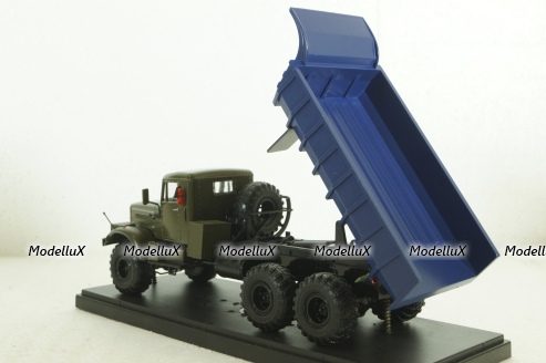 Краз-255Б 6x6 самосвал 1969, Автоистория 1:43