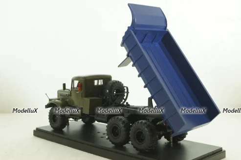 Краз-255Б 6x6 самосвал 1969, Автоистория 1:43