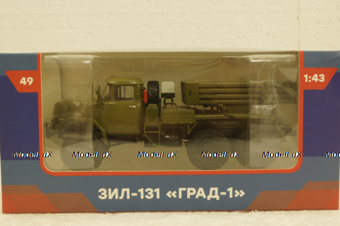 ЗИЛ-131 «Град-1», Легендарные Грузовики СССР №49, 1:43