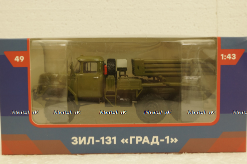 Зил-131 «Град-1», Легендарные Грузовики СССР №49, Modimio 1:43