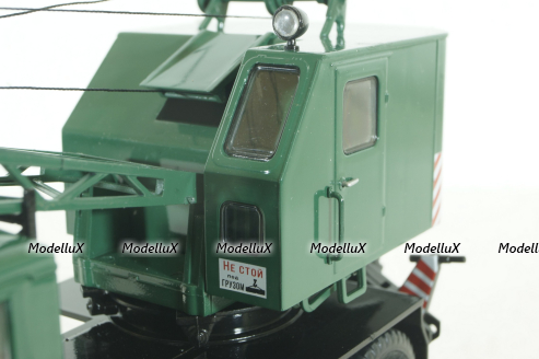 Маз-200 К-51, зеленый, автокран, SSM1165, SSM 1:43