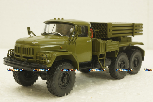 Зил-131 «Град-1», Легендарные Грузовики СССР №49, Modimio 1:43