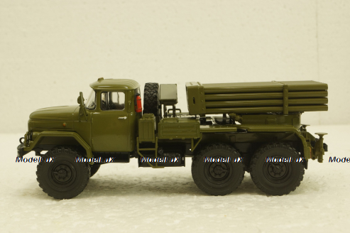 Зил-131 «Град-1», Легендарные Грузовики СССР №49, Modimio 1:43