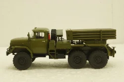 Зил-131 «Град-1», Легендарные Грузовики СССР №49, Modimio 1:43