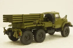Зил-131 «Град-1», Легендарные Грузовики СССР №49, Modimio 1:43