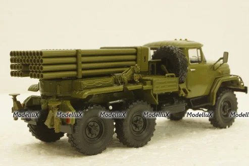 Зил-131 «Град-1», Легендарные Грузовики СССР №49, Modimio 1:43