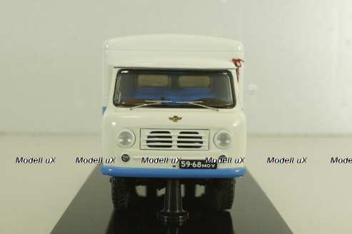 Уаз-450Д, РА-10,  машина для разогрева асфальта, 1965г., 145006, DiP Models 1:43