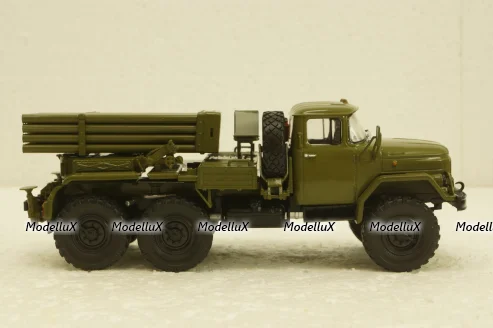 Зил-131 «Град-1», Легендарные Грузовики СССР №49, Modimio 1:43