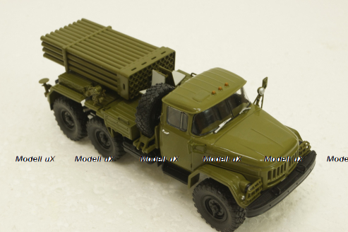 Зил-131 «Град-1», Легендарные Грузовики СССР №49, Modimio 1:43
