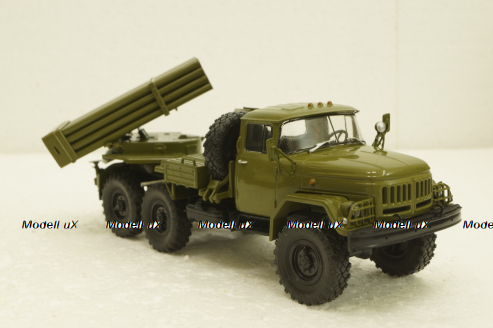 Зил-131 «Град-1», Легендарные Грузовики СССР №49, Modimio 1:43