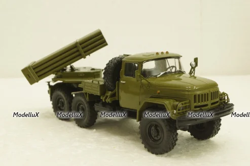 Зил-131 «Град-1», Легендарные Грузовики СССР №49, Modimio 1:43