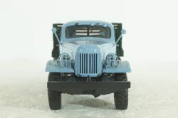 Зил-157К, бортовой, голубой/зеленый, АвтоИстория 1:43