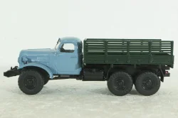 Зил-157К, бортовой, голубой/зеленый, АвтоИстория 1:43