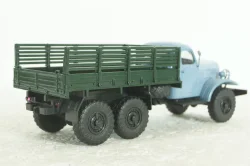 Зил-157К, бортовой, голубой/зеленый, АвтоИстория 1:43