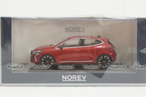 Renault Clio 2024, flame red, 517579, Norev 1:43