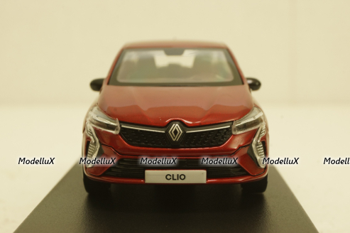 Renault Clio 2024, flame red, 517579, Norev 1:43