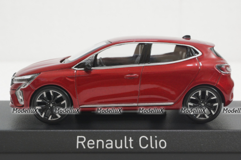 Renault Clio 2024, flame red, 517579, Norev 1:43