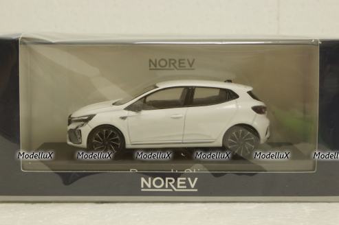 Renault Clio Esprit Alpine 2024, glacier white, 517578, Norev 1:43