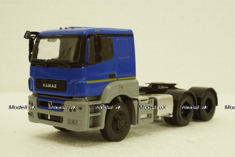 Камаз-65206 тягач, синий, АвтоИстория 1:43