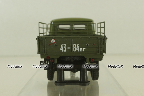 Уаз-450Д, Военная Автоинспекция МО СССР 1963 г. с аксессуарами в кузове, 145003, DiP Models 1:43