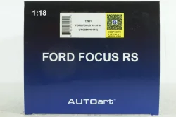 Ford Focus RS, 2016, white, 72951, AutoArt 1:18