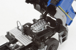 Камаз-65206 тягач, синий, АвтоИстория 1:43