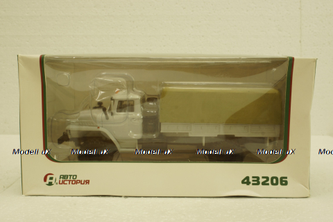 Урал-43206 з тентом, сірий, АвтоИстория 1:43
