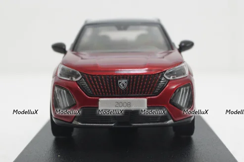 Peugeot 2008 GT 2024, red, 472873, Norev 1:43