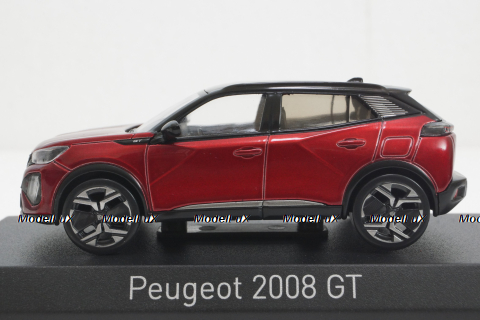Peugeot 2008 GT 2024, red, 472873, Norev 1:43