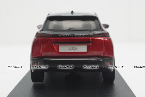 Peugeot 2008 GT 2024, red, 472873, Norev 1:43