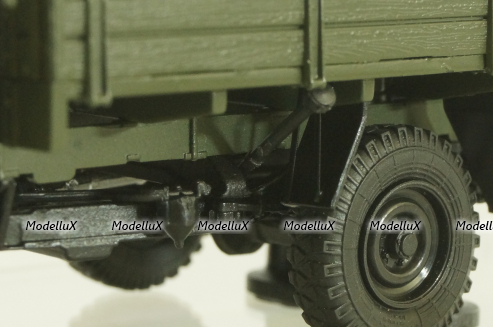 Уаз-450Д, Военная Автоинспекция МО СССР 1963 г. с аксессуарами в кузове, 145003, DiP Models 1:43