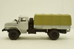 Урал-43206 з тентом, сірий, АвтоИстория 1:43
