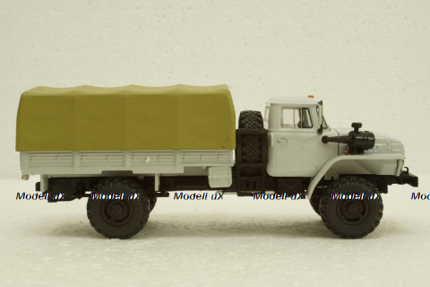 Урал-43206 з тентом, сірий, АвтоИстория 1:43