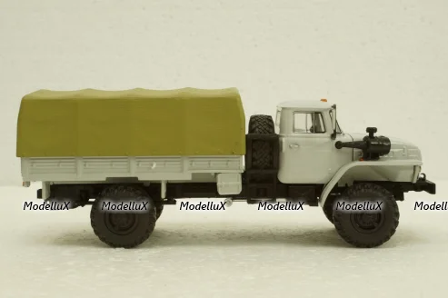 Урал-43206 з тентом, сірий, АвтоИстория 1:43