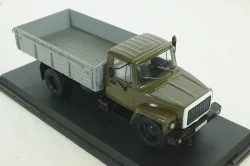 Газ-3307 (двигун ЗМЗ-513) деревяний борт, 1989, SSM1151, SSM 1:43