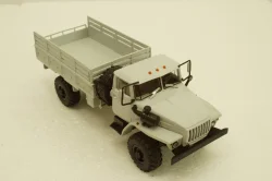 Урал-43206 з тентом, сірий, АвтоИстория 1:43