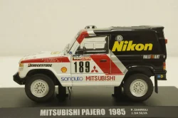 Mitsubishi Pajero Rally Paris-Dakar 1985 P. Zaniroli - J. D. Silva, Norev 1:43