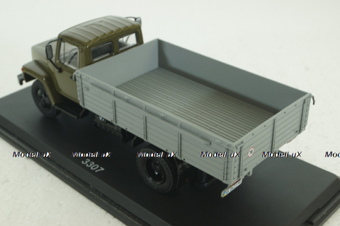 Газ-3307 (двигун ЗМЗ-513) деревяний борт, 1989, SSM1151, SSM 1:43