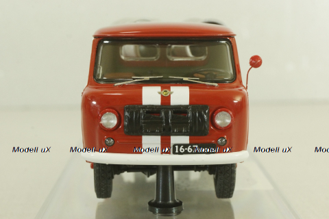 Уаз-450Д, пожарный автомобиль дымоудаления, 145011, DiP Models 1:43