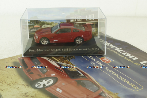 Ford Mustang Saleen S281, Supercharged 2005, American Cars №81, 1:43 