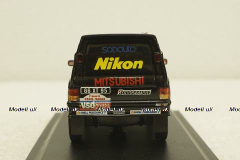 Mitsubishi Pajero Rally Paris-Dakar 1985 P. Zaniroli - J. D. Silva, Norev 1:43
