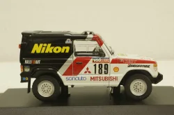 Mitsubishi Pajero Rally Paris-Dakar 1985 P. Zaniroli - J. D. Silva, Norev 1:43