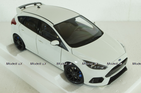 Ford Focus RS, 2016, white, 72951, AutoArt 1:18