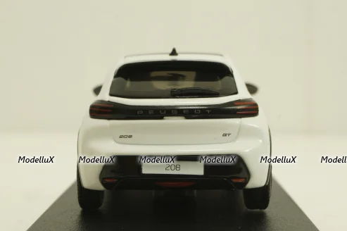 Peugeot 208 GT 2024, white, 472841, Norev 1:43